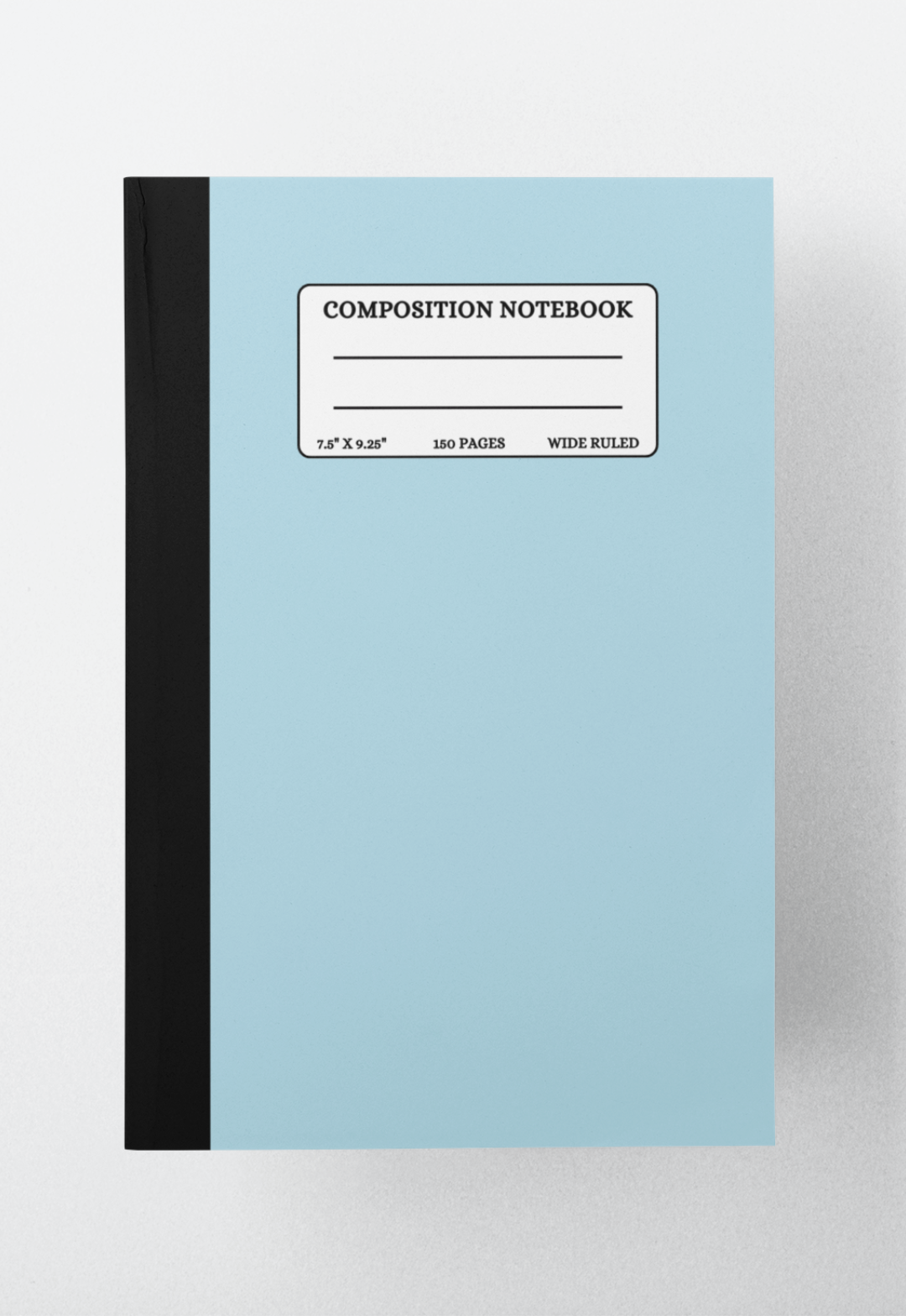 Light Blue Composition Notebook