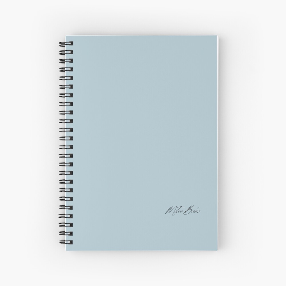 Pastel Blue Journal