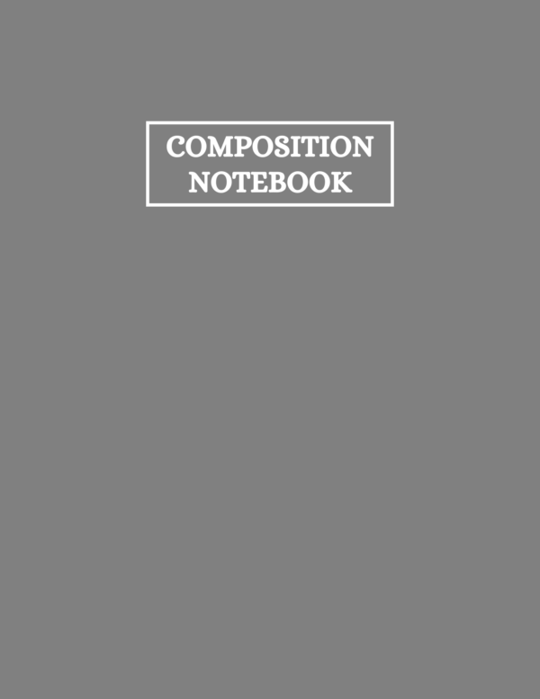 Grey Notebook (Front Cover)